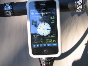 GPS smartphone cycling