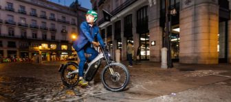 The Bultaco Albero is at home on the urban commute