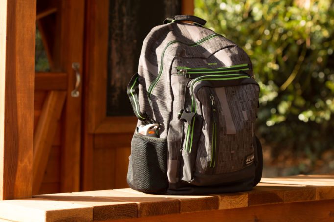 The Solos Grid looks a lot nicer than a lot of kid's backpacks