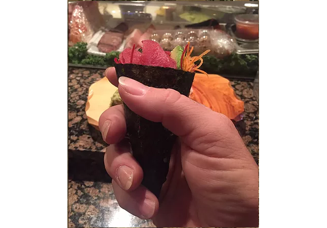 The inspiration behind the Sushi Grip was, sushi! (photo credit - Sean Madsen)