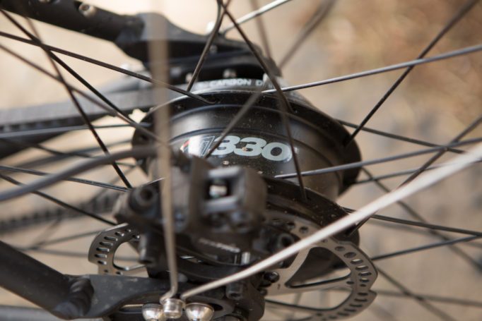 The NuVinci continuously variable rear hub