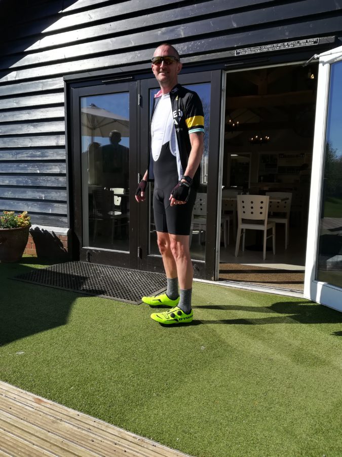 The Black Bibs in use