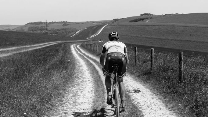 Probably the only view of Daniel that most riders got!