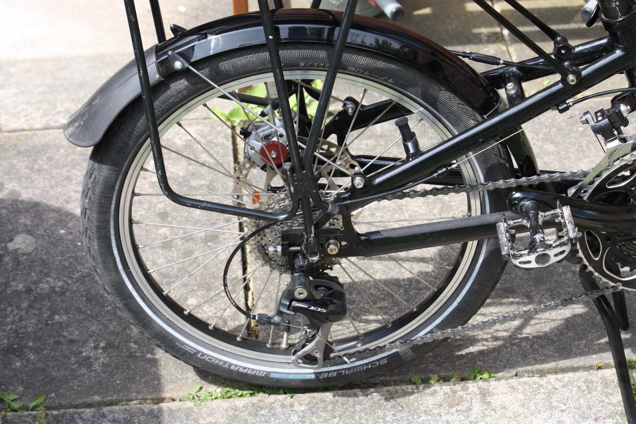 Circe Helios back wheel