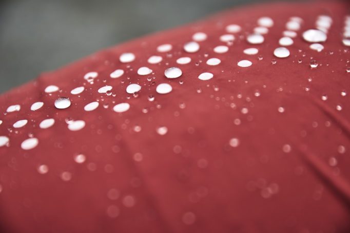 Not even Scottish rain could get through!