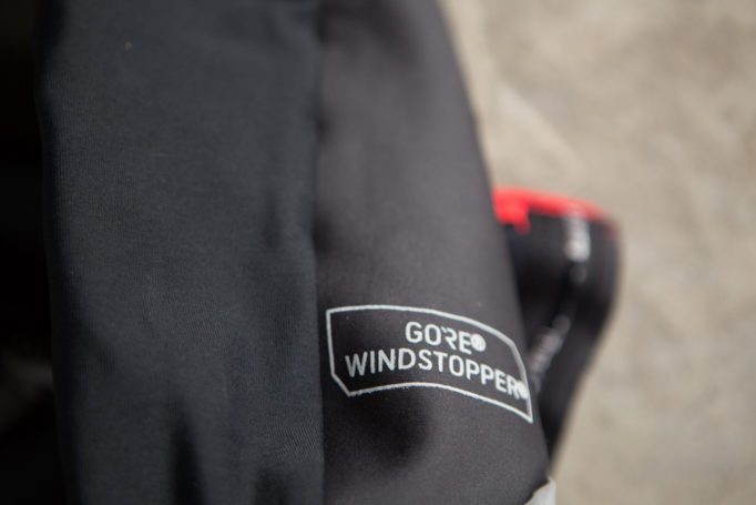 Modern fabrics make winter  riding bearable