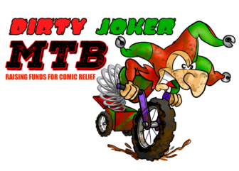 The Dirty Joker MTB ride is hoping to raise £10,000 for Comic Releif