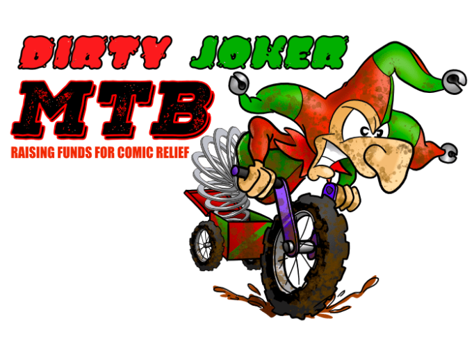 The Dirty Joker MTB ride is hoping to raise £10,000 for Comic relief