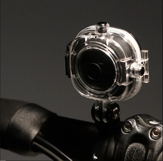 A waterproof bike mount is available