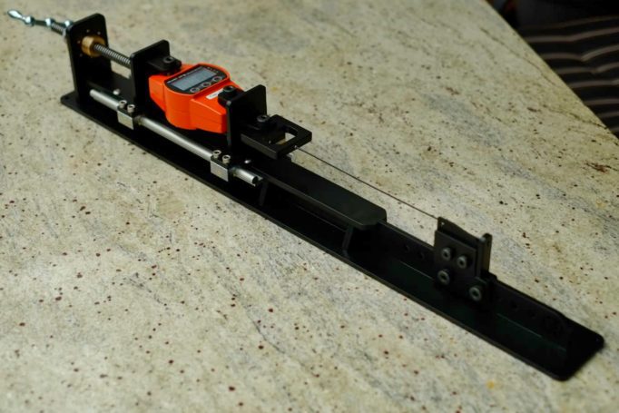 The Black Cat Spoke Tension Jig