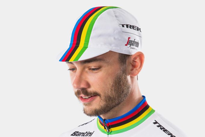Santini Trek-Segafredo Men's Team World Champion Cycling Cap