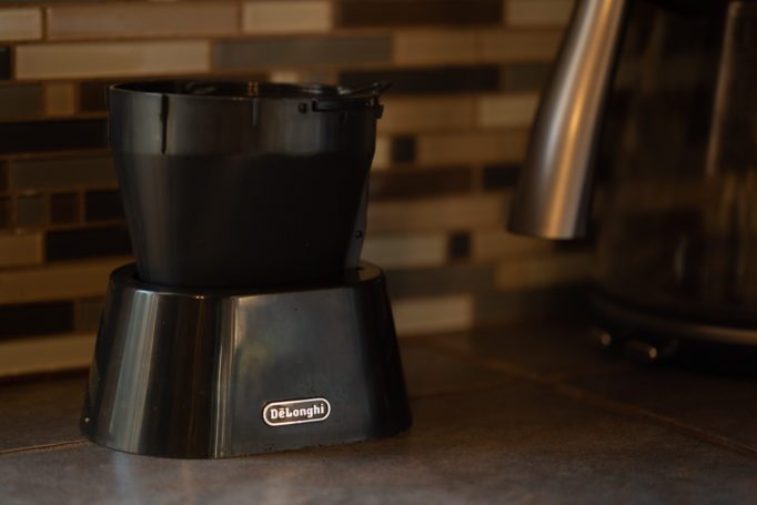 Delonghi 3-in-1 Specialty Coffee maker filter holder.