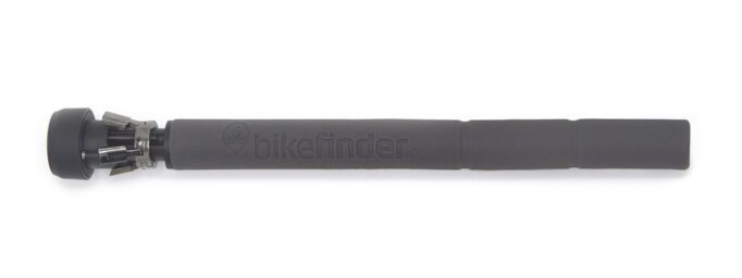 The Bikefinder fits inside your handlebars