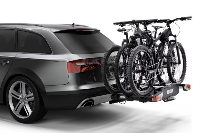 Tow Bar Mounted Bike Carriers are easy to load and keep your interior clean